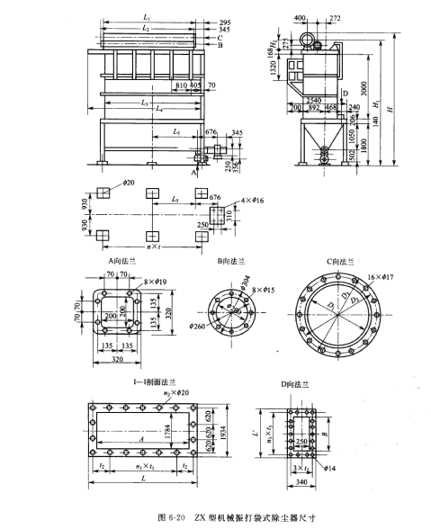 ZX型機械振打袋式除塵器